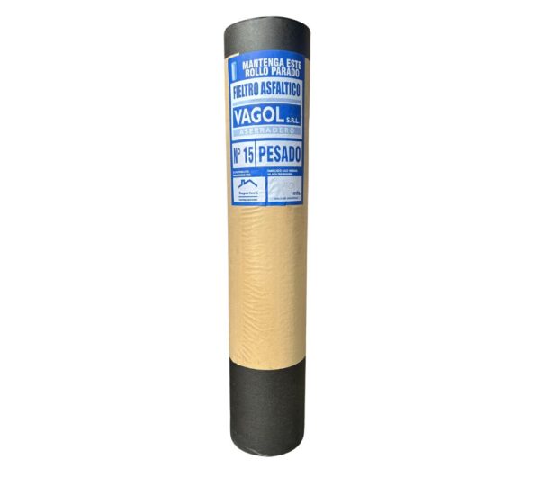Fieltro Asfáltico Pesado Simil Ruberoid - 40m2