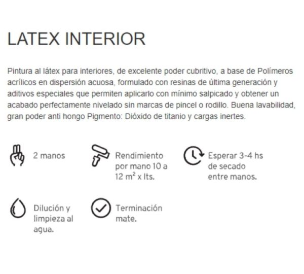 Latex Interior Talento - Imagen 2