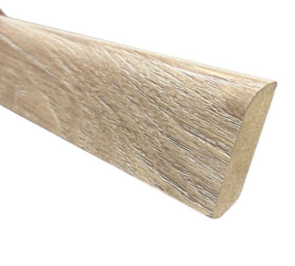 Zócalo Melamínico 15 x 60 x 2400mm - Roble Gris