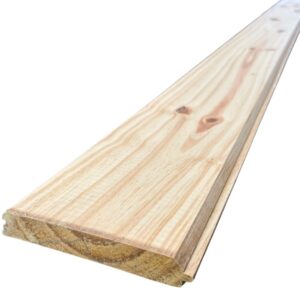 Machimbre Madera Pino 1 Pulgada x 5 Para Techo