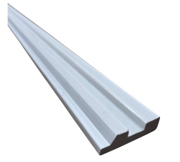 Zocalo PVC EPS Poliestireno Expandido Recto 60 x 15 mm Liston 200 cm - Imagen 4